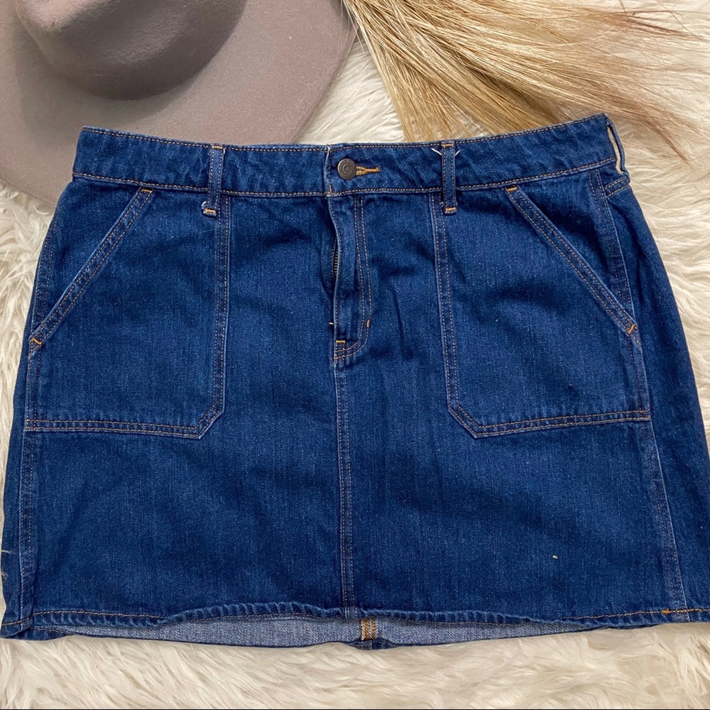 Jean shirt w/ pockets